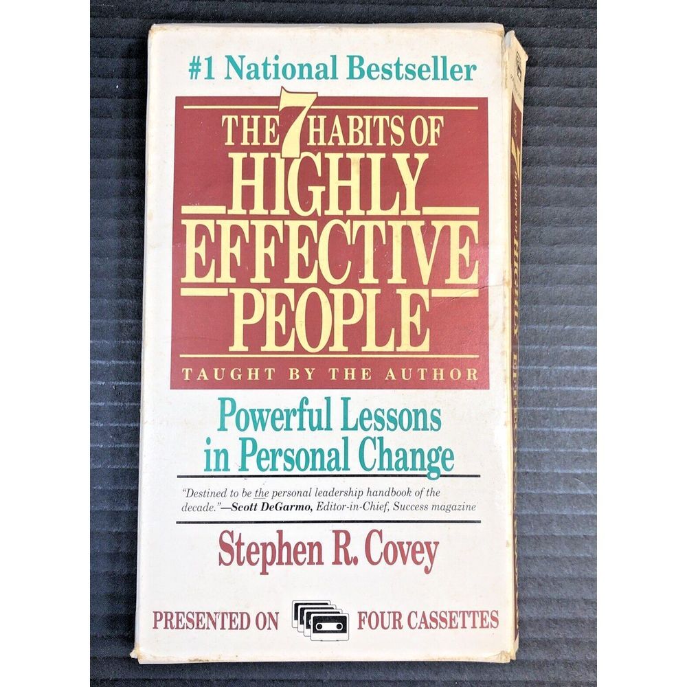 Stephen R. Covey - The Seven Habits of Highly Effective People (2001 4 Cassette)